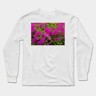 Bougainvillea and Foliage II Long Sleeve T-Shirt